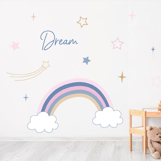 Dream Rainbow Wall Decals