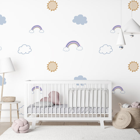 Sky Wallpaper (Set of 2 panels)