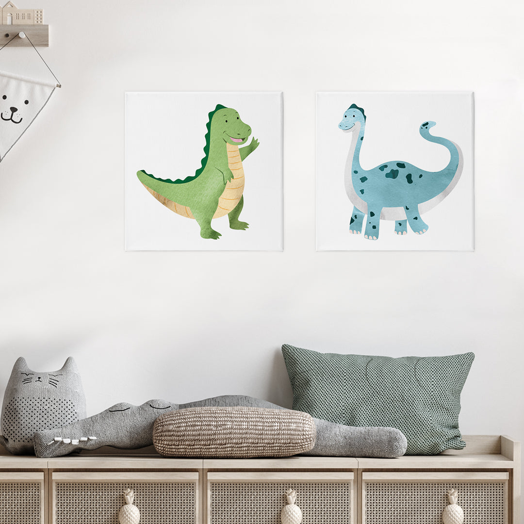 Happy Rex & Bruno Art (Set of 2)