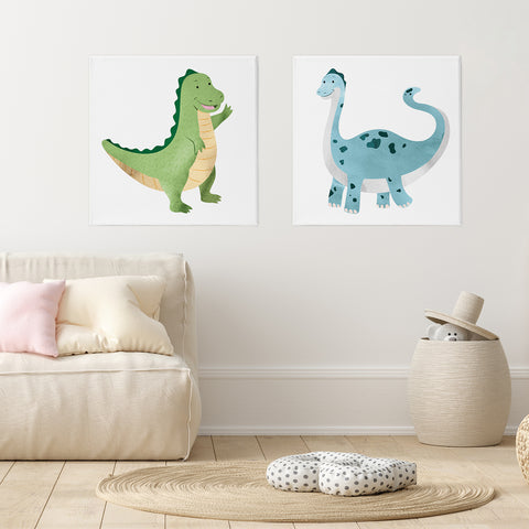 Happy Rex & Bruno Art (Set of 2)