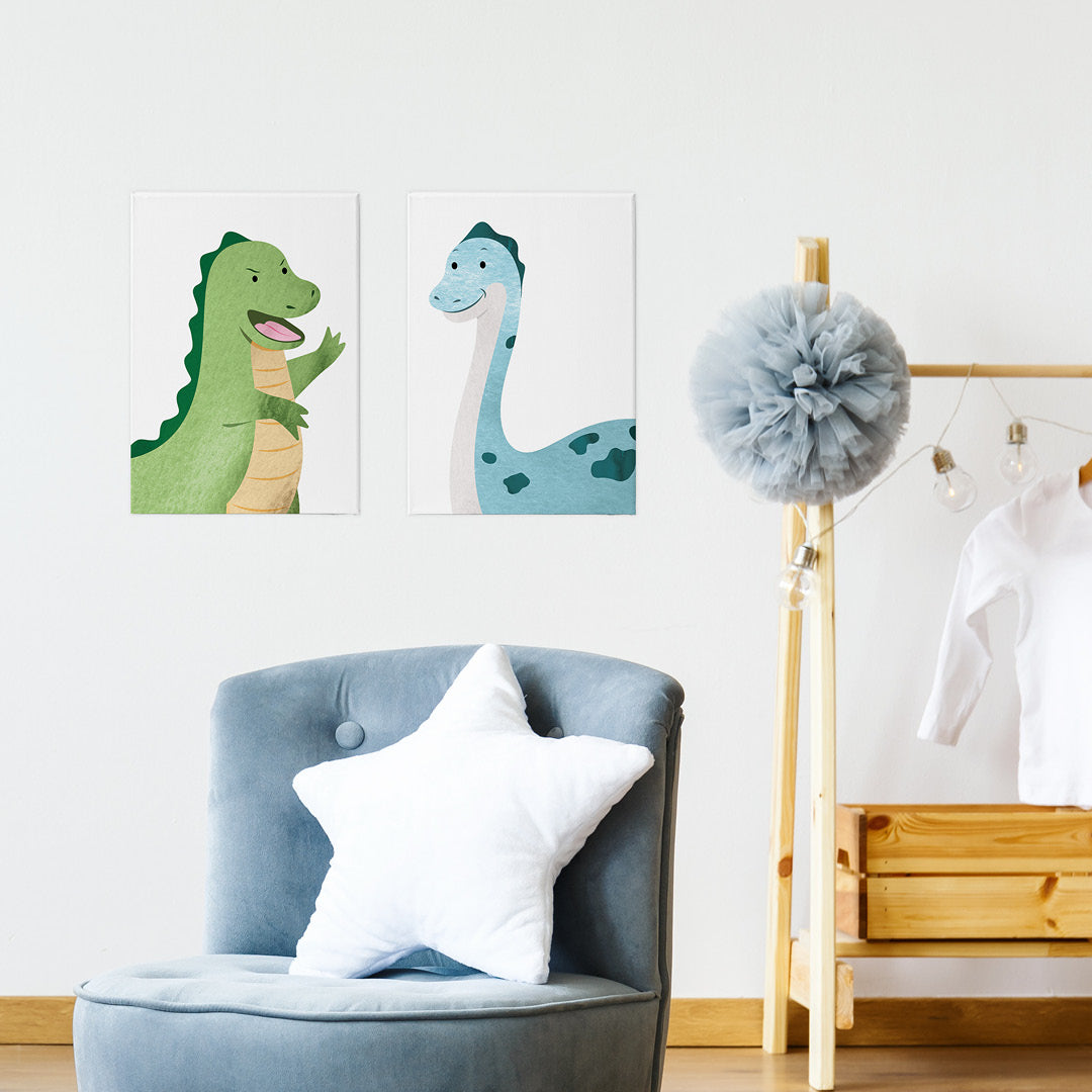 Mighty Rex & Bruno Art (Set of 2)