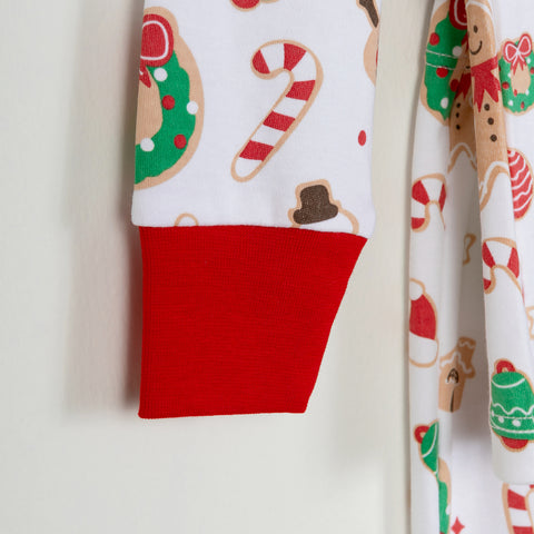 Christmas Cookies 2-piece Pima Cotton Pajama Long Set