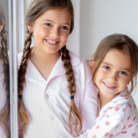 Pink Long Pajama Set