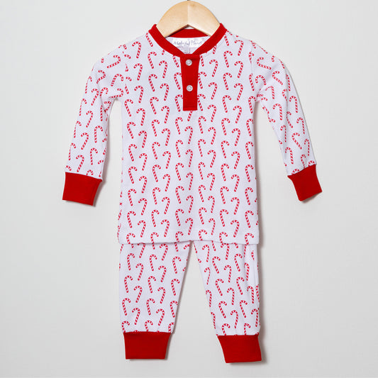 Candy Canes 2-piece Pajama Set