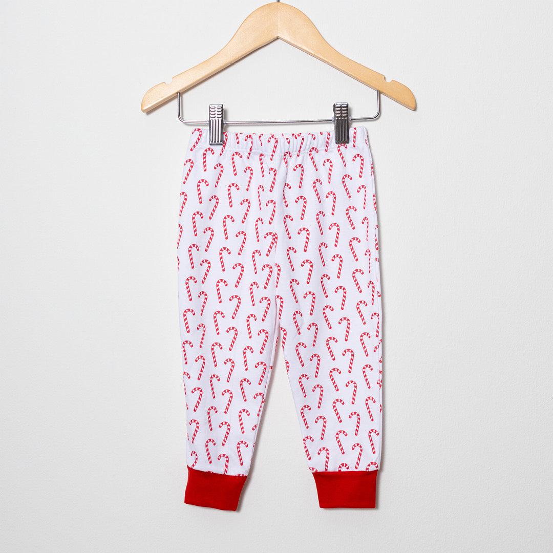 Candy Canes 2-piece Pajama Set