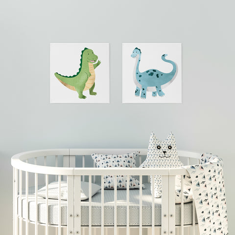 Happy Rex & Bruno Art (Set of 2)