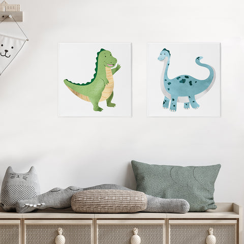 Happy Rex & Bruno Art (Set of 2)
