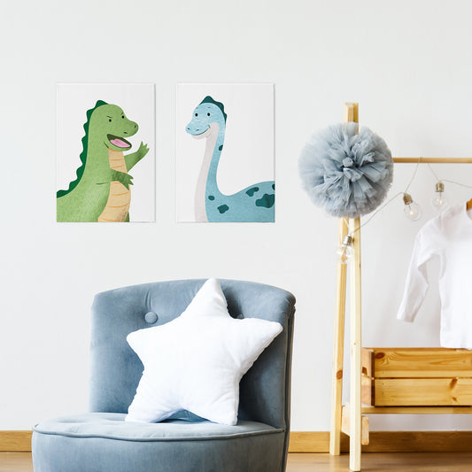 Mighty Rex & Bruno Art (Set of 2)