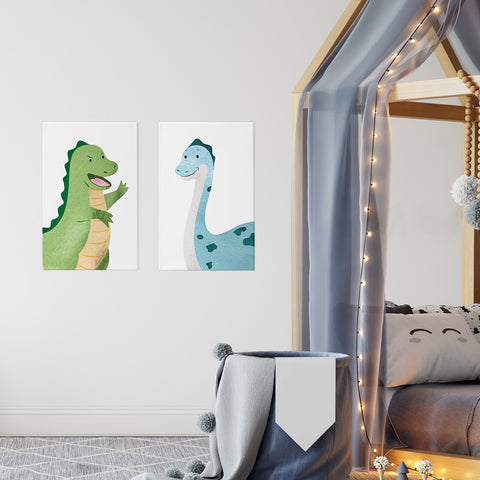 Mighty Rex & Bruno Art (Set of 2)