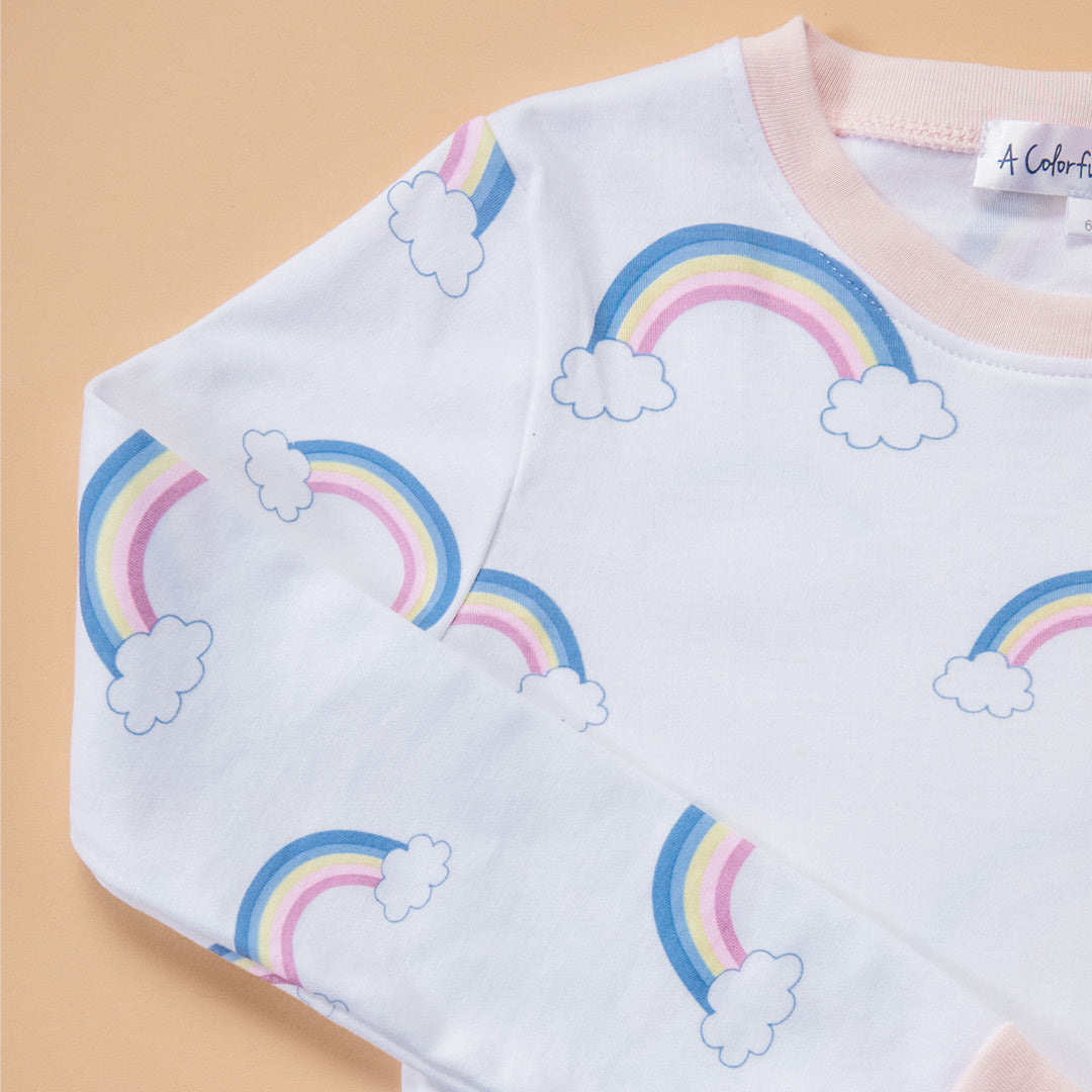 Rainbows Snug Fit Pajama Set