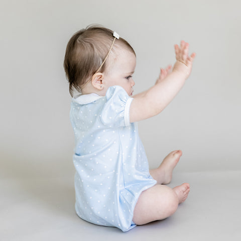 Blue Sky Polka Dots Bodysuit