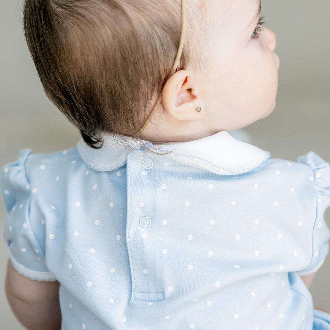 Blue Sky Polka Dots Bodysuit