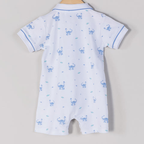 Blue Dinos Galaxy Playsuit