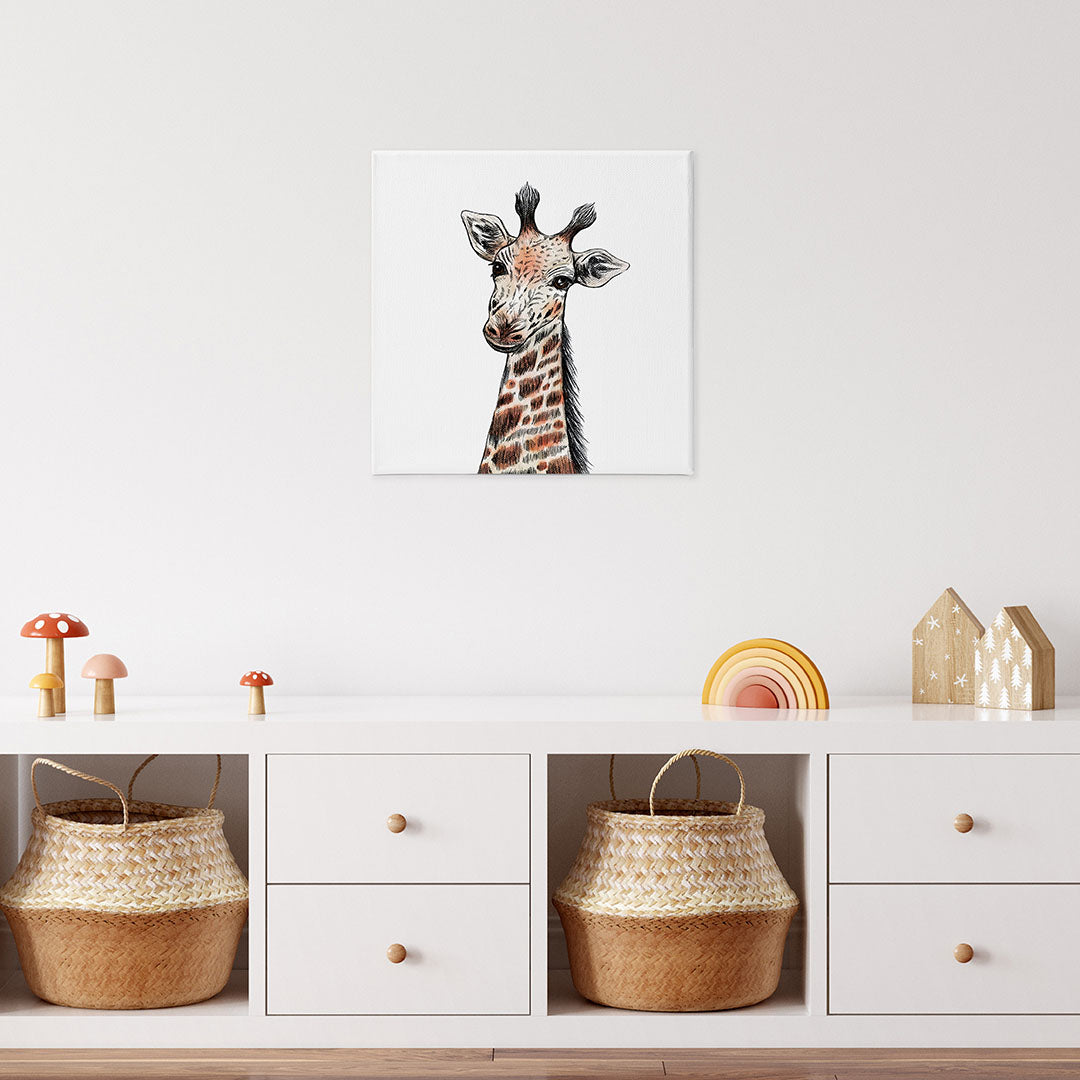 Magnolia the Giraffe Art