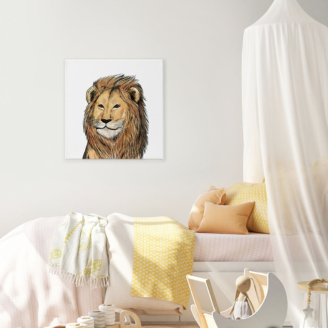 Collin the Lion Art