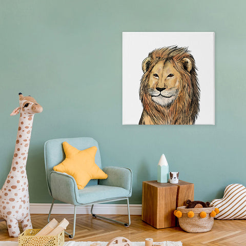 Collin the Lion Art