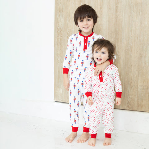 Nutcrackers 2-piece Pajama Set