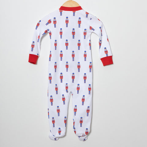 Nutcrackers Footed Pajama